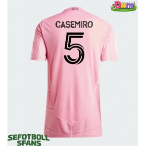 Inter Miami Casemiro #5 Hemmatröja Kvinnor 2026-27 Kortärmad